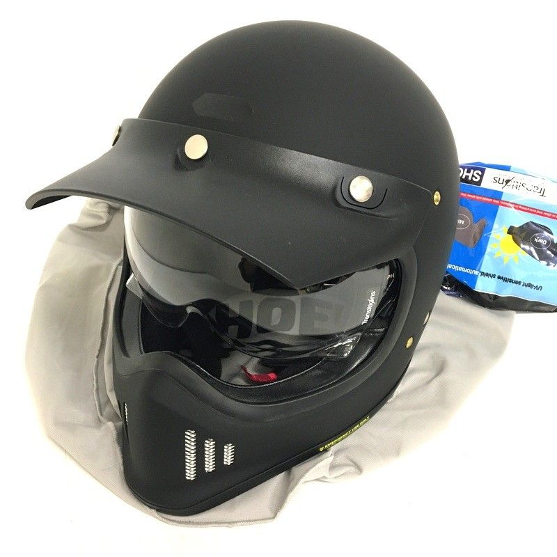 SHOEI ショウエイ EX-ZERO オフロードヘルメット 除菌消臭済 XXLサイズ マットブラック モトクロス オートバイ レーシング ライディング バイカー バイク用品 TA3523