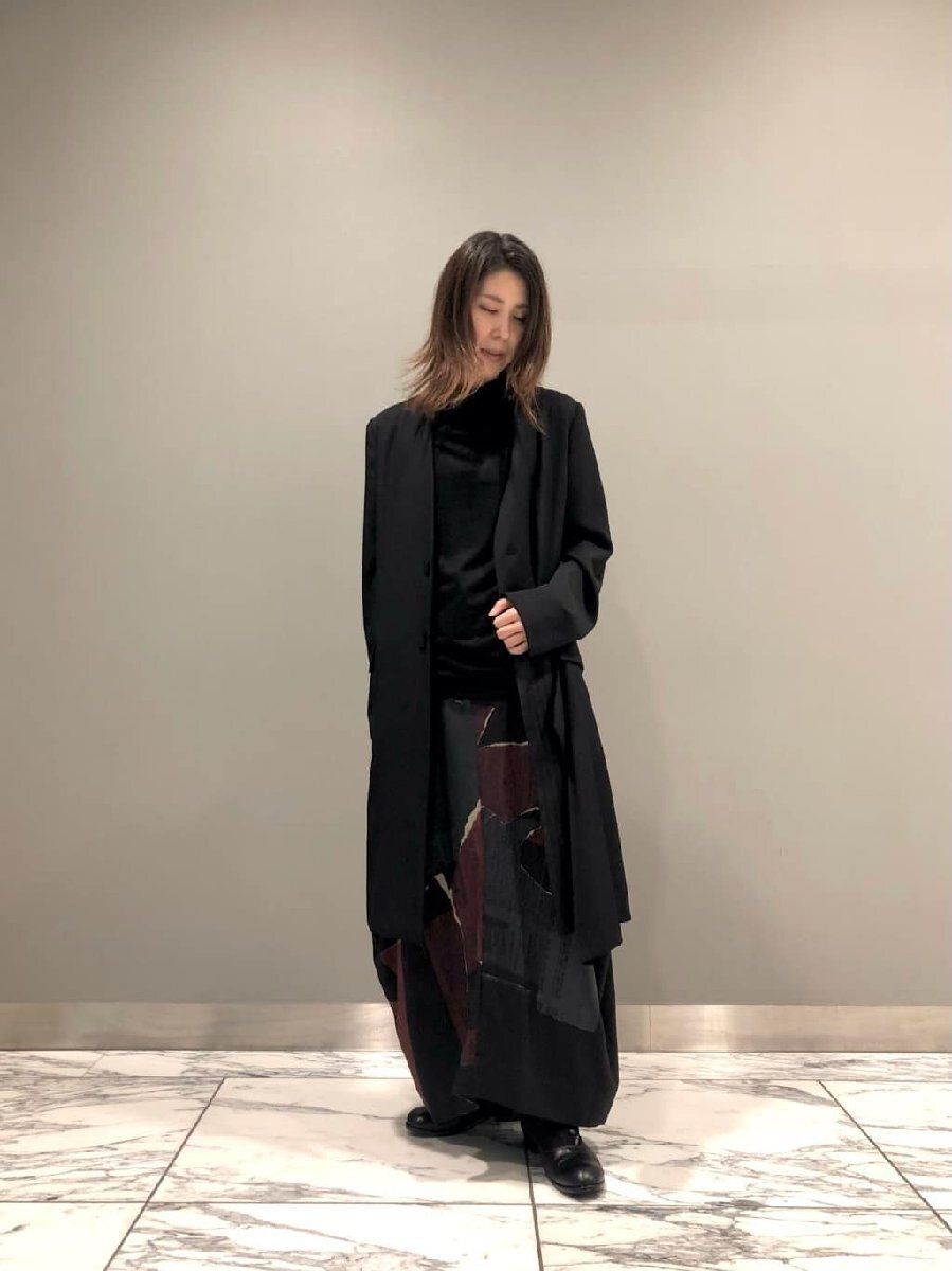 極美品 2022年 Y's ワイズ ヨウジヤマモト 辞書 ロング スカート3 YE