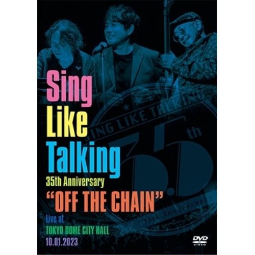 DVD SING LIKE TALKING | Sing Like Talking 35th Anniversary ”OFF THE CHAIN”.. POBE-92127