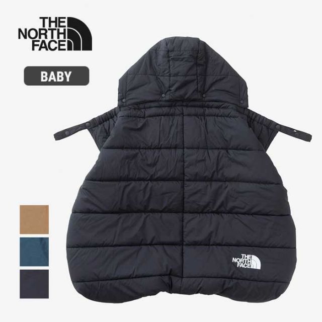 ザ・ノース・フェイス シェルブランケット ベビー THE NORTH FACE NNB72301 B SHELL BLANKET ベビーシェルブランケット ポケッタブル 秋冬 アウトドア キャンプ 赤ちゃん リサイクル ブラック ブラウン 