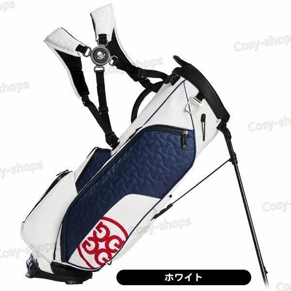 coco 中古 ジーフォア G/FORE キャディバッグ ホワイト 白