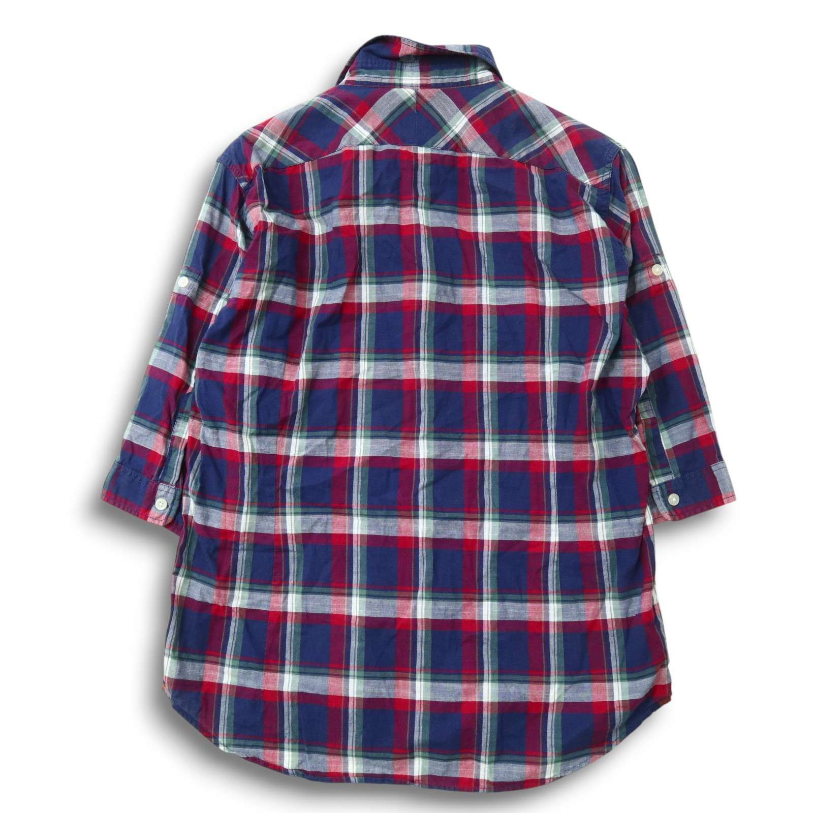 【R.NEWBOLD】長袖シャツ　柄シャツ　ポールスミス R.NEWBOLD - R.NEWBOLD ポールスミス 春夏 バック プリント☆ 麻