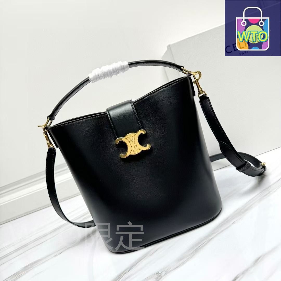 CELINE(セリーヌ) ショルダーバッグ スモール バケット - メルカリ