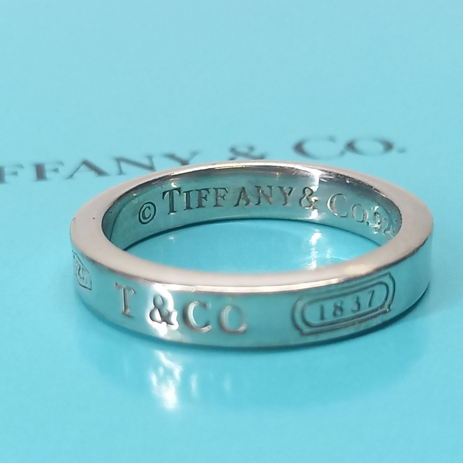 11号 4mm 1837 ナロー リング 925シルバー TIFFANY＆Co. ティファニー