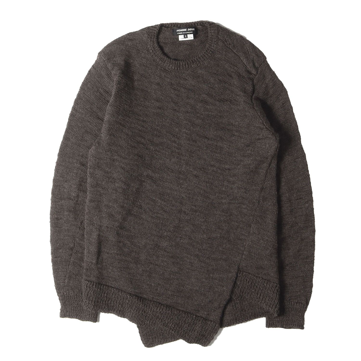 Comme des Garcons コムデギャルソン ブラウン ニット メンズ