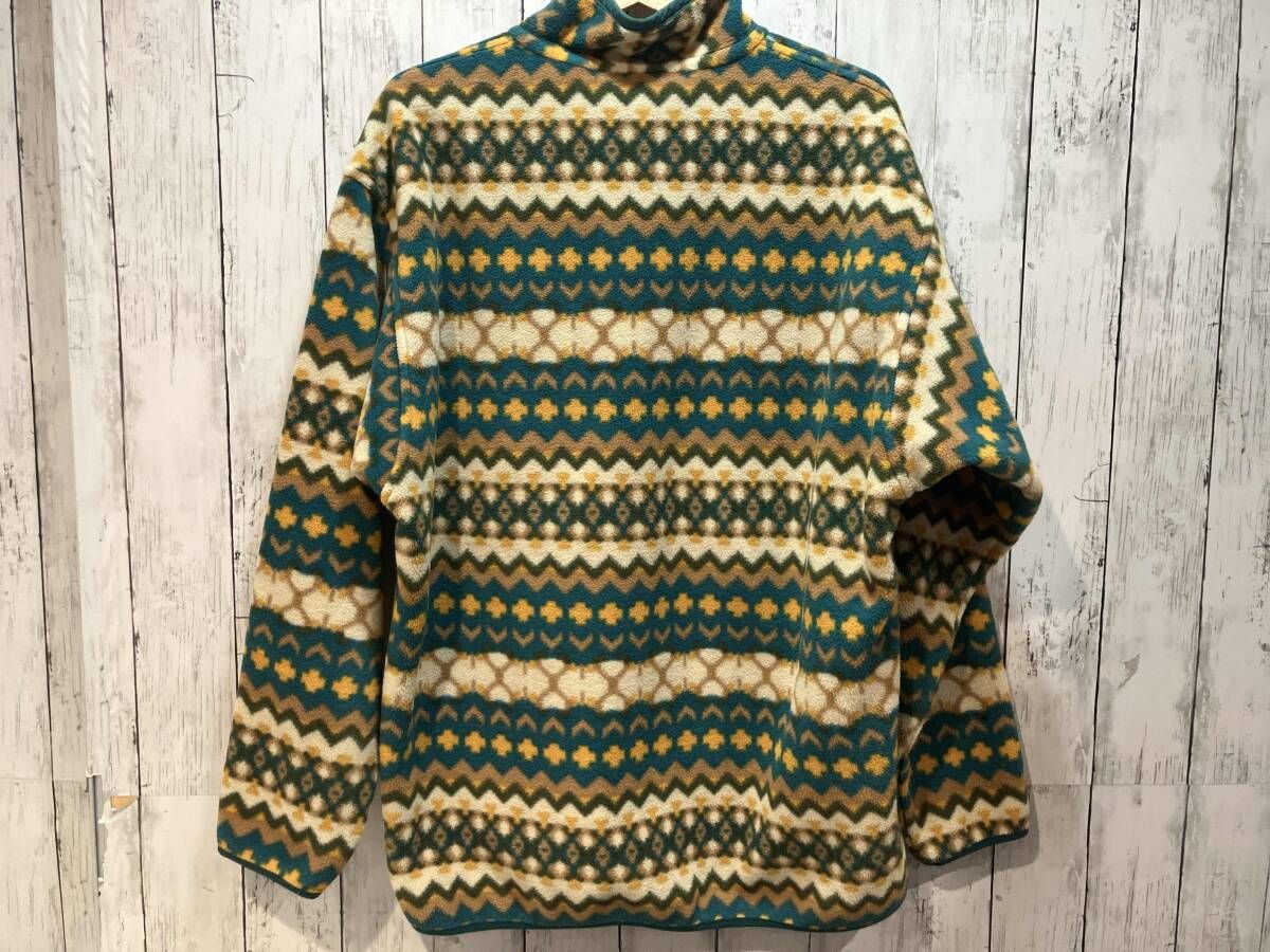 patagonia synchilla snap-t パタゴニア シンチラスナップ 総柄 STY25450FA15 Lサイズ