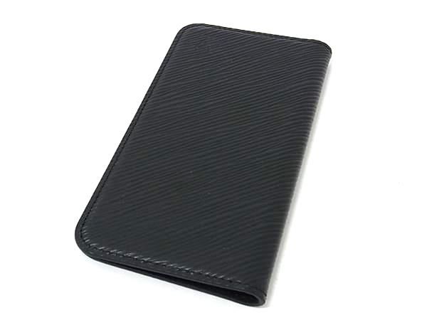 活発な LOUIS VUITTON ヴィトン M64469 エピ フォリオ iPhoneX XS対応 アイフォンケース スマホケース ブラック系 BN4931