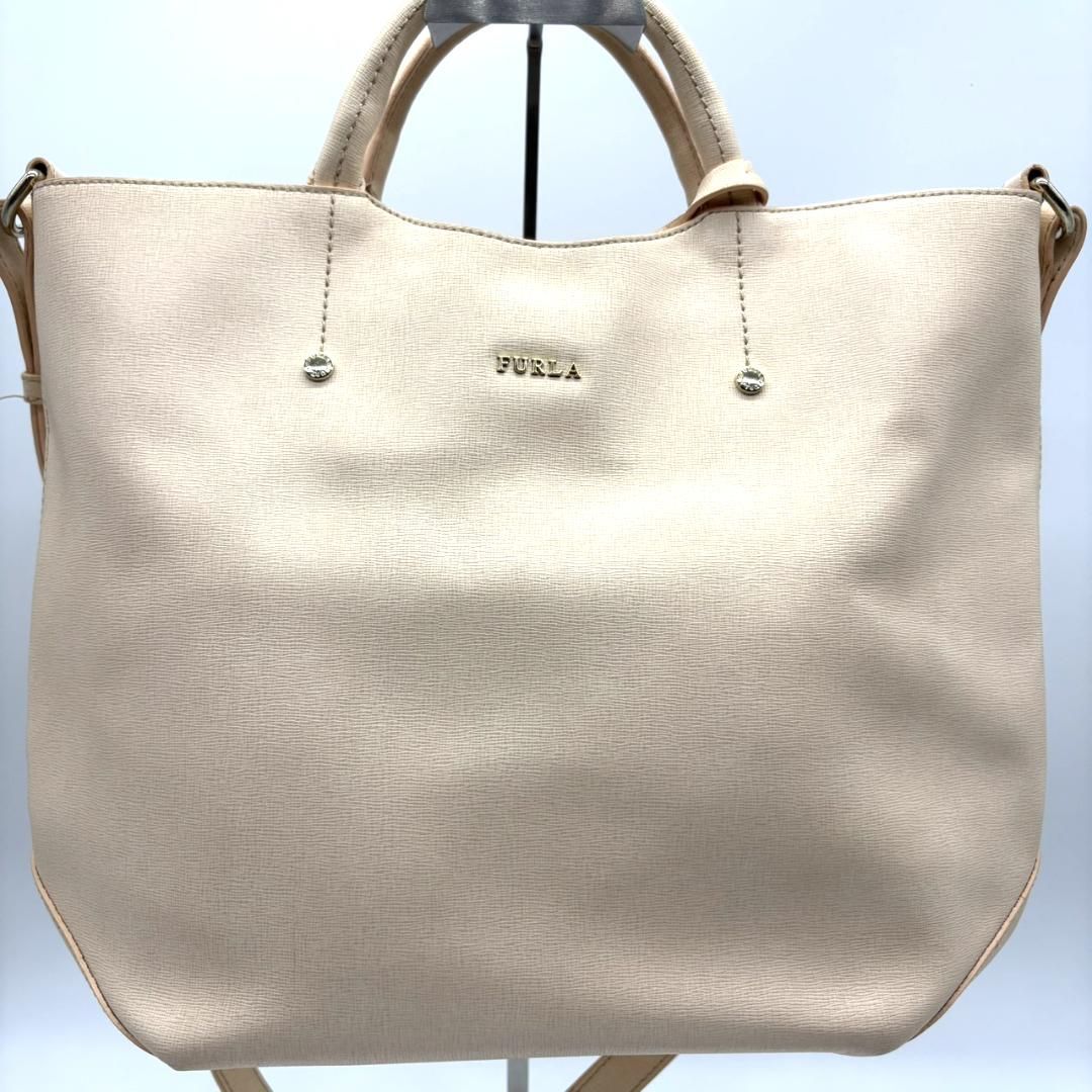 フルラ トートバッグ ゴールドベージュ FURLA フルラ ハンドバッグ