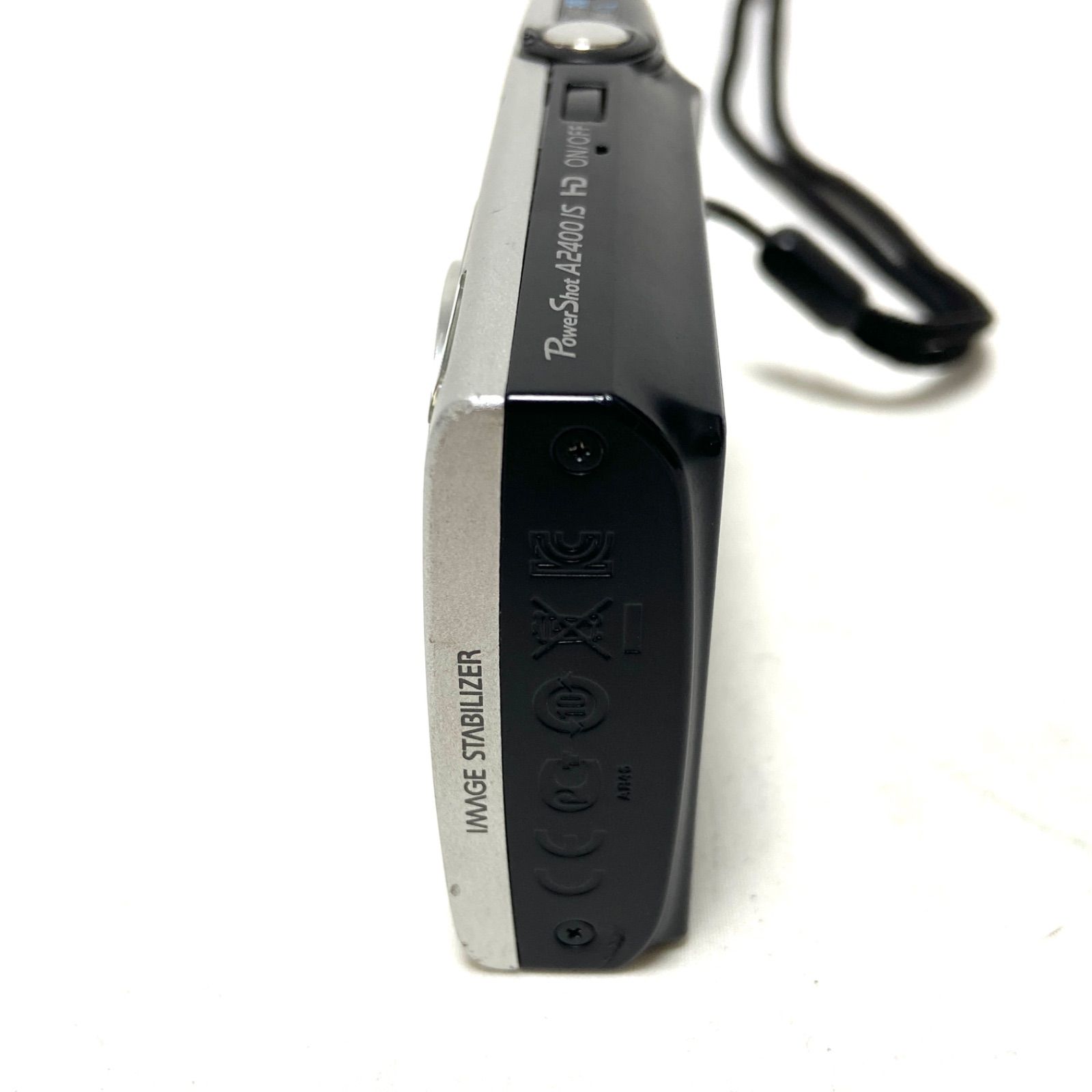 Canon PowerShot A2400 IS ジャンク シルバー コンパクト