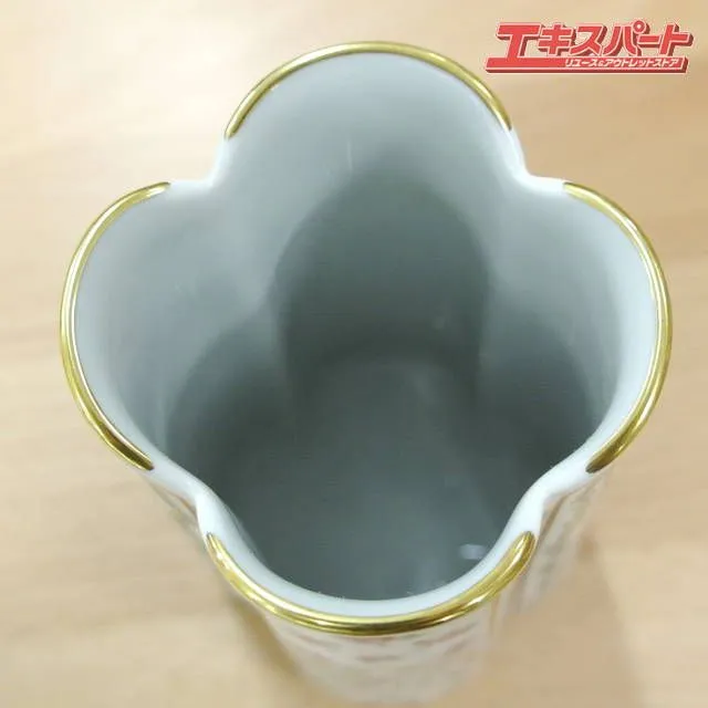 新品LIMOGES Havilandリモージュ　アビランドフラワーベース花瓶 新品LIMOGES Havilandリモージュアビランドフラワーベース花瓶