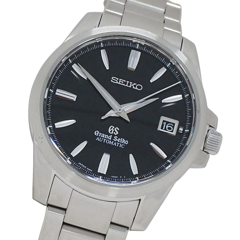 グランドセイコー GRAND SEIKO GS メカニカル 9S65-00C0 SBGR057 時計 メンズ ブランド デイト 自動巻き AT ステンレス SS シルバー ブラック 裏スケ 磨き済み