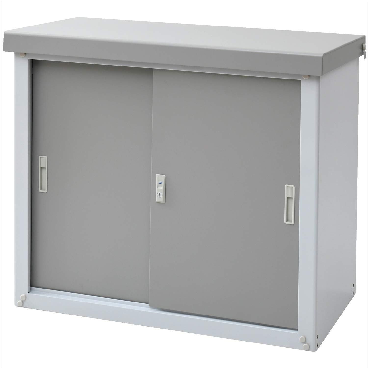 ガーデンマスター(Gardenmaster) 物置 鍵付き サビに強い 幅90×奥行45  