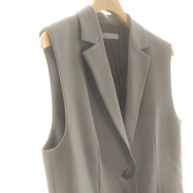 セオリーリュクス theory luxe 22AW NEW SAXONY OLIN ロングジレ