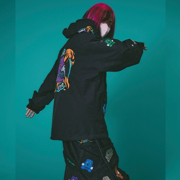 OMMO FLASK PATTERN DOCKING JK OMMO MA-1 DOCKING JKジャケット