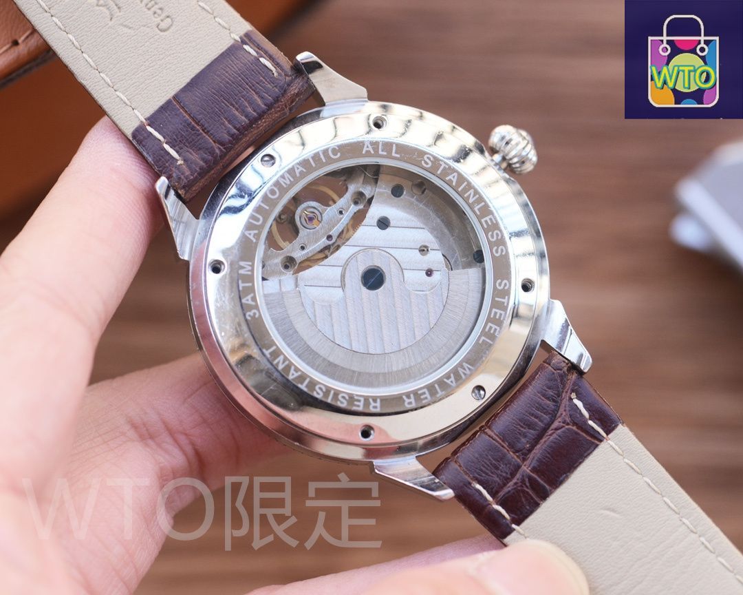 オマPatek Philippe Geneve 自動巻き Patek Philippe] メンズ自動巻き腕時計 - 専用ケース・カード