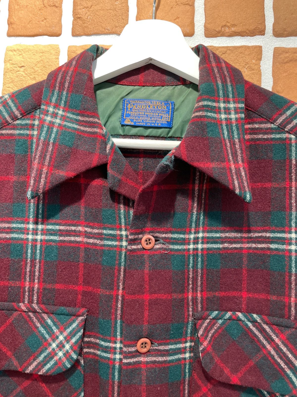 PENDLETON ペンドルトン 70s アメリカ製 USA製 ヴィンテージ 