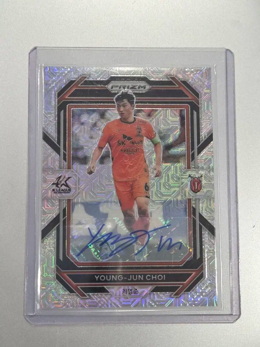 2023 Panini パニーニ K リーグ チェ・ヨンジュン 模造 オート 25 限定 サインカード