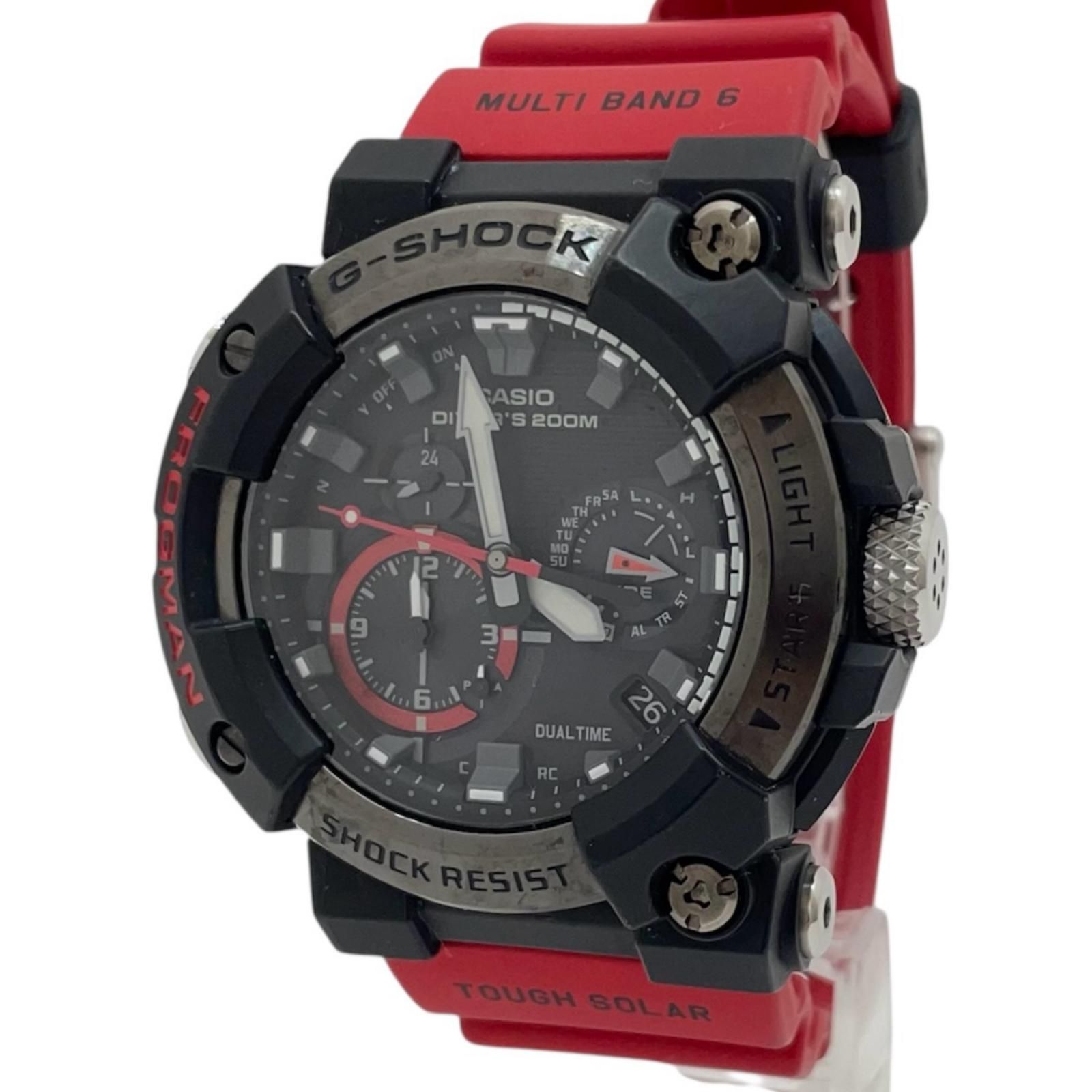 CASIO｜カシオ G-SHOCK ジーショック FROGMAN 腕時計 レッド 尾張小牧店