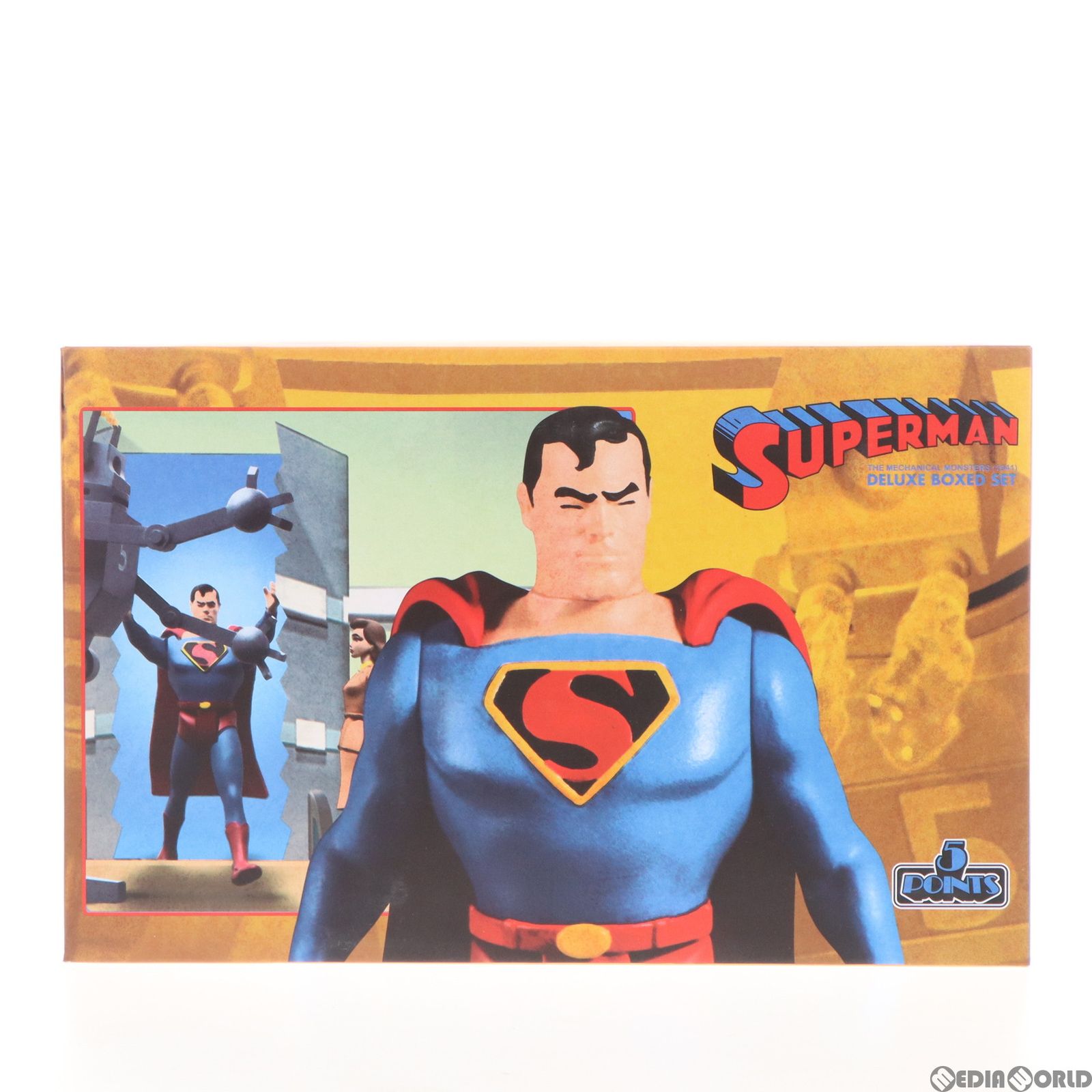 フィギュア　ザ・メカニカル・モンスターズ 「スーパーマン」 5ポイント 3.75インチ アクションフィギュア Amazon.co.jp: スーパーマン 1941 アニメーション ザ