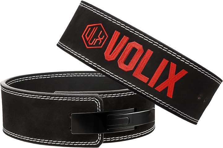 VOLIX レバーアクションベルト ブラック Sサイズ VOLIX レバーアクションベルト トレーニングベルト 筋トレ( 1.ブラック