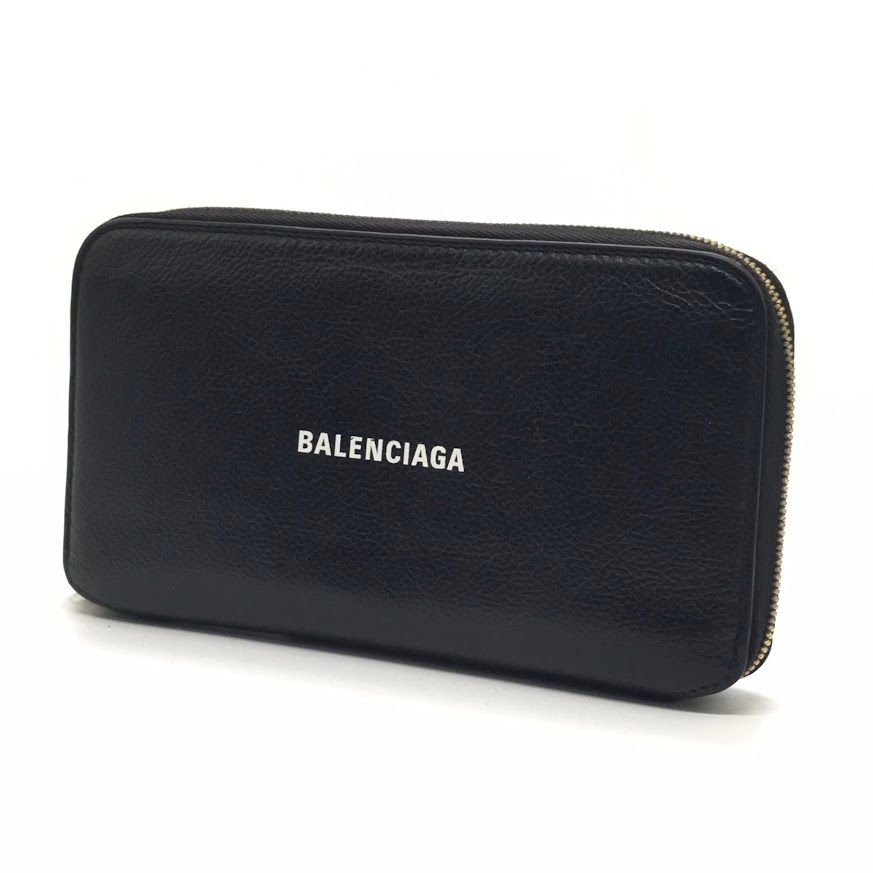 倉吉店】 中古 BALENCIAGA | バレンシアガ 長財布 CASH CONTINENTAL