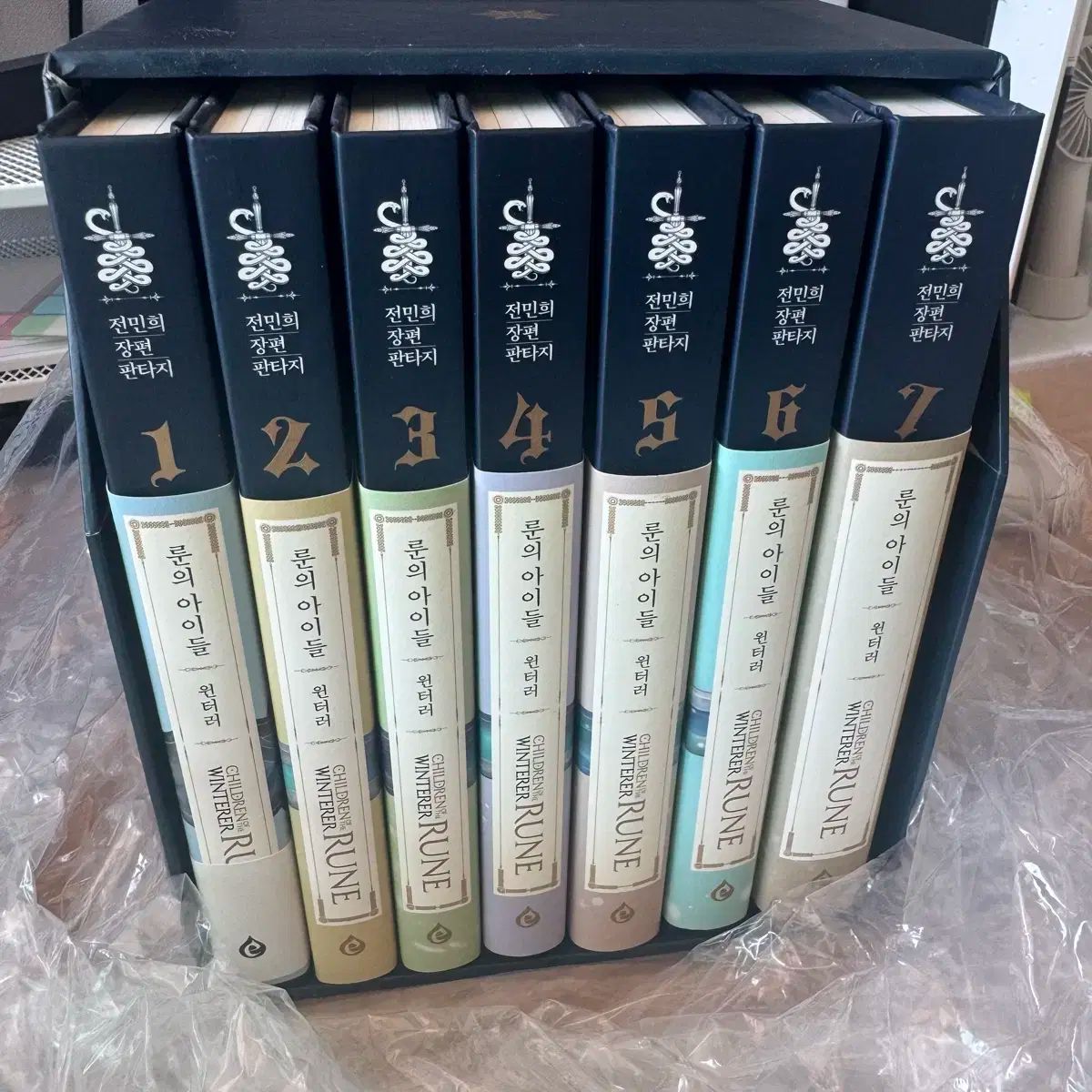 ルーンの キッズ ウィンタラー BoxedSet ルナ チョン ミンヒ 作家