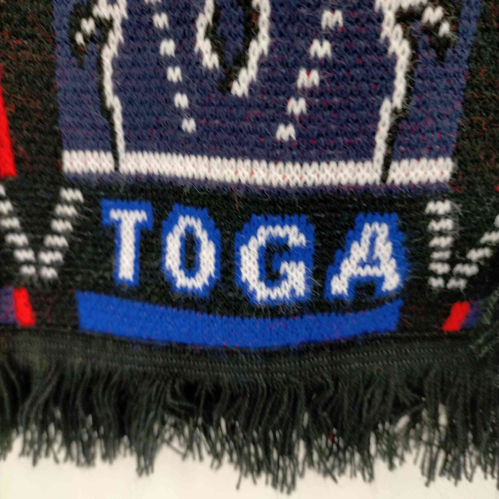 TOGA ARCHIVES フットボールスカーフ FOOTBALL SCARF トーガアーカイブス TOGA ARCHIVES フットボールスカーフ