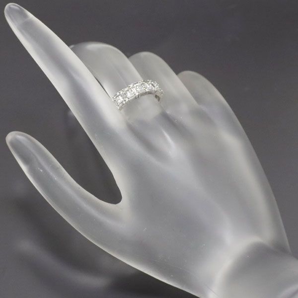 GSTV Pt950 ダイヤモンド リング 0.85ct - メルカリ