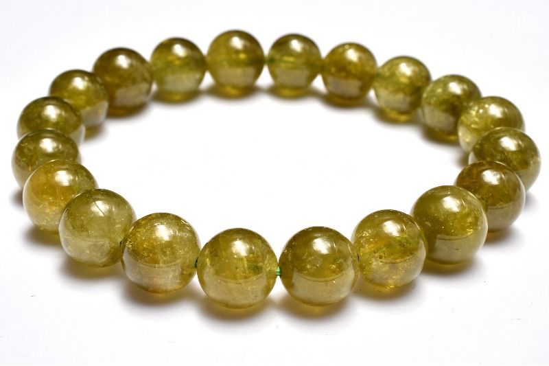 １点物 AA 瑞々しい光沢 ツァボライト グリーンガーネット 9.5mm ブレスレット パワーストーン 天然石 _MA9831 NEXPOTALLINN_EU