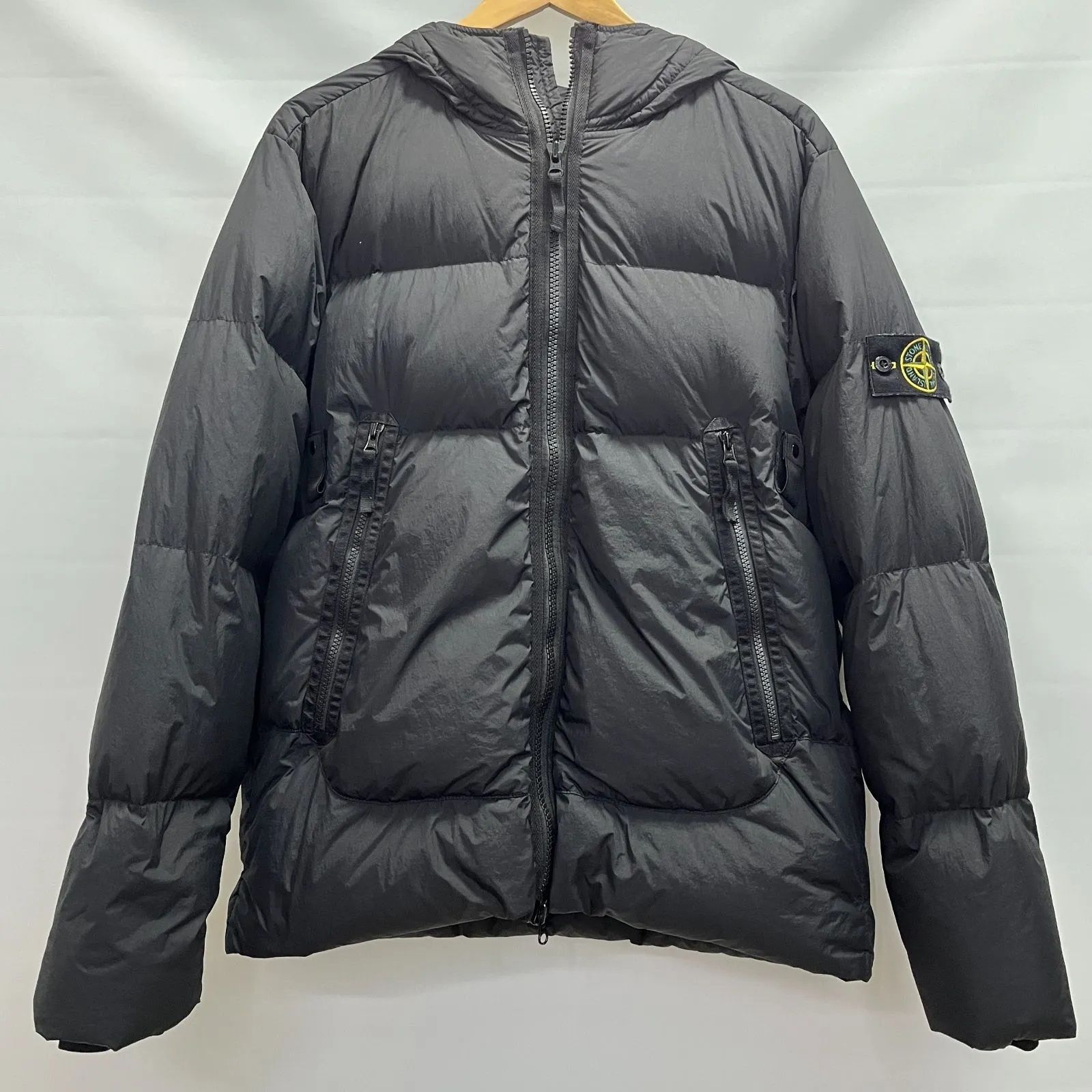 浜館75-1570】 正規品 STONE ISLAND ストーン アイランド ダウンジャケット フェイクバスターズ鑑定済み サイズ：M 【中古品】 -  メルカリ