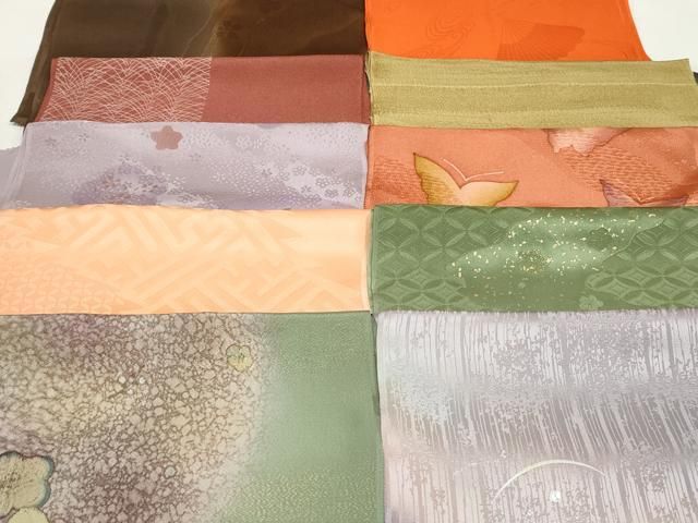平和屋本店 和装小物 帯揚げ10枚 DZAA10931kh5