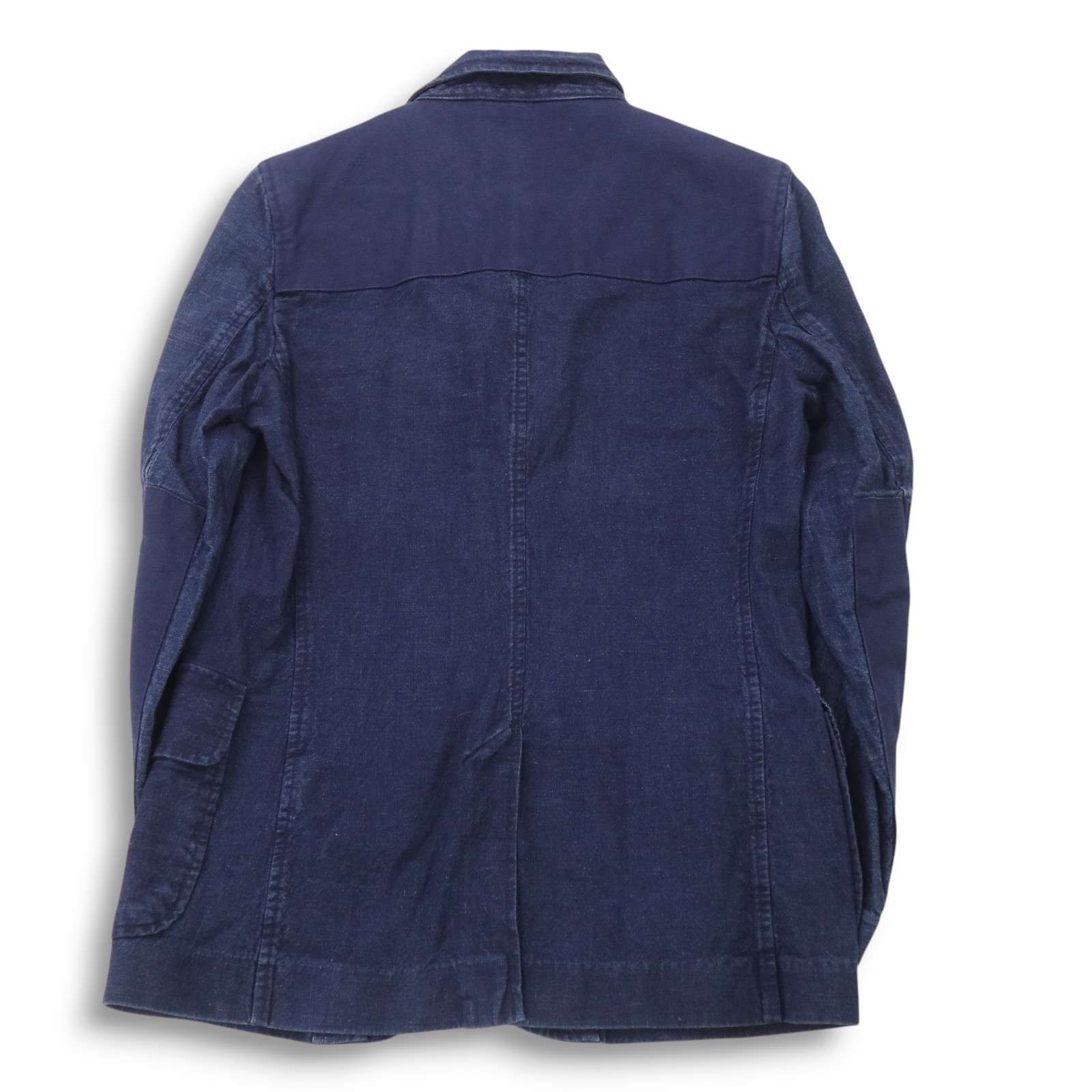 幻！ラギッドファクトリー インディゴ染め ドウギクロスジャケット 道着クロス S 幻！ラギッドファクトリー インディゴ染め ドウギクロスジャケット 道