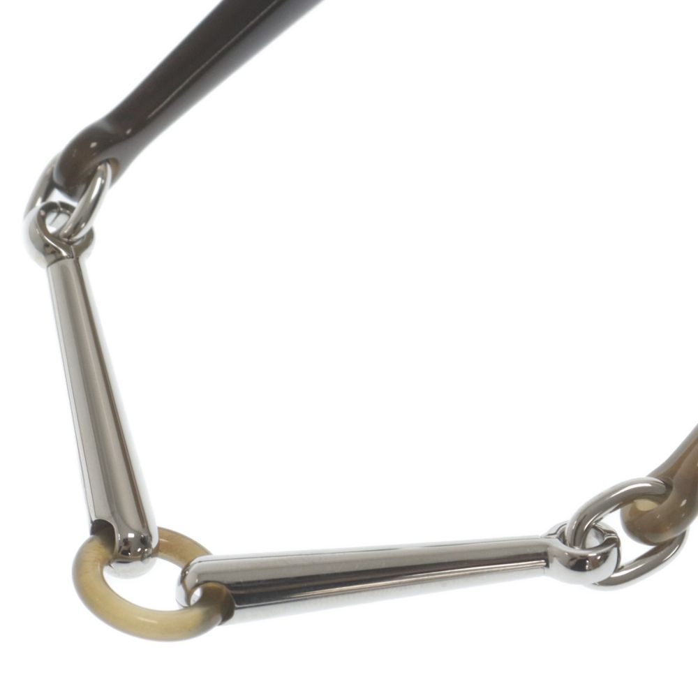 HERMES ネックレス Mors HERMES エルメス MORS de BRIDE モール ドゥ ブリッド シルバー
