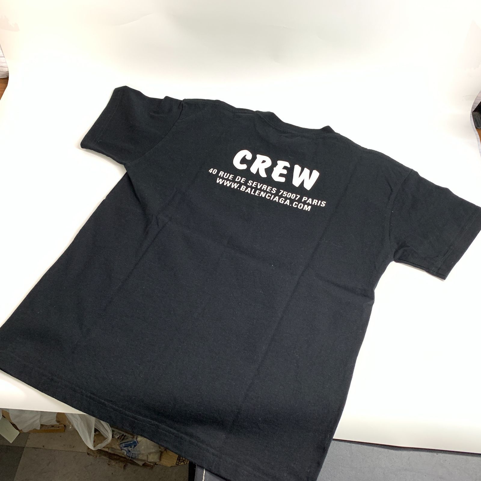 f001 G B'z 稲葉 着用 BALENCIAGA CREW クルーネック オーバーサイズ T