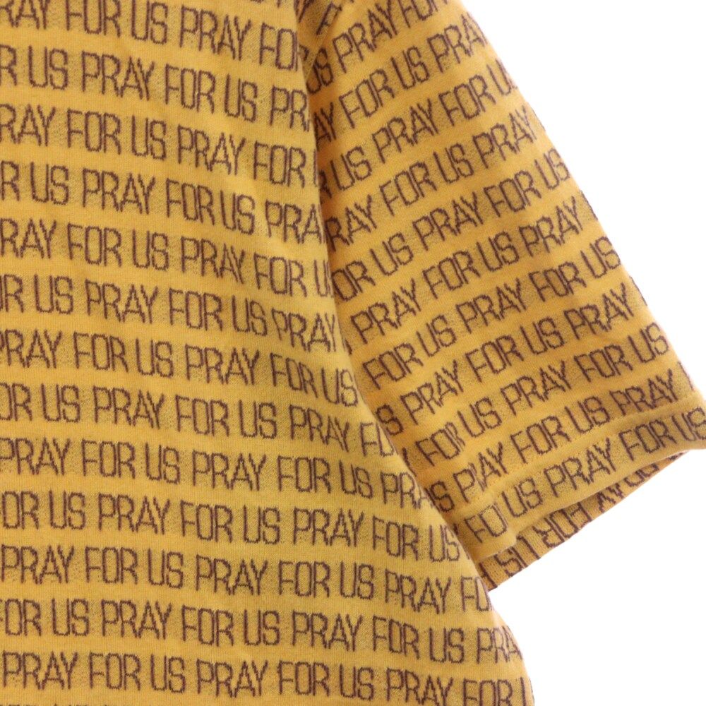 SUPREME (シュプリーム) 18SS Pray For Us Jacquard Polo 半袖