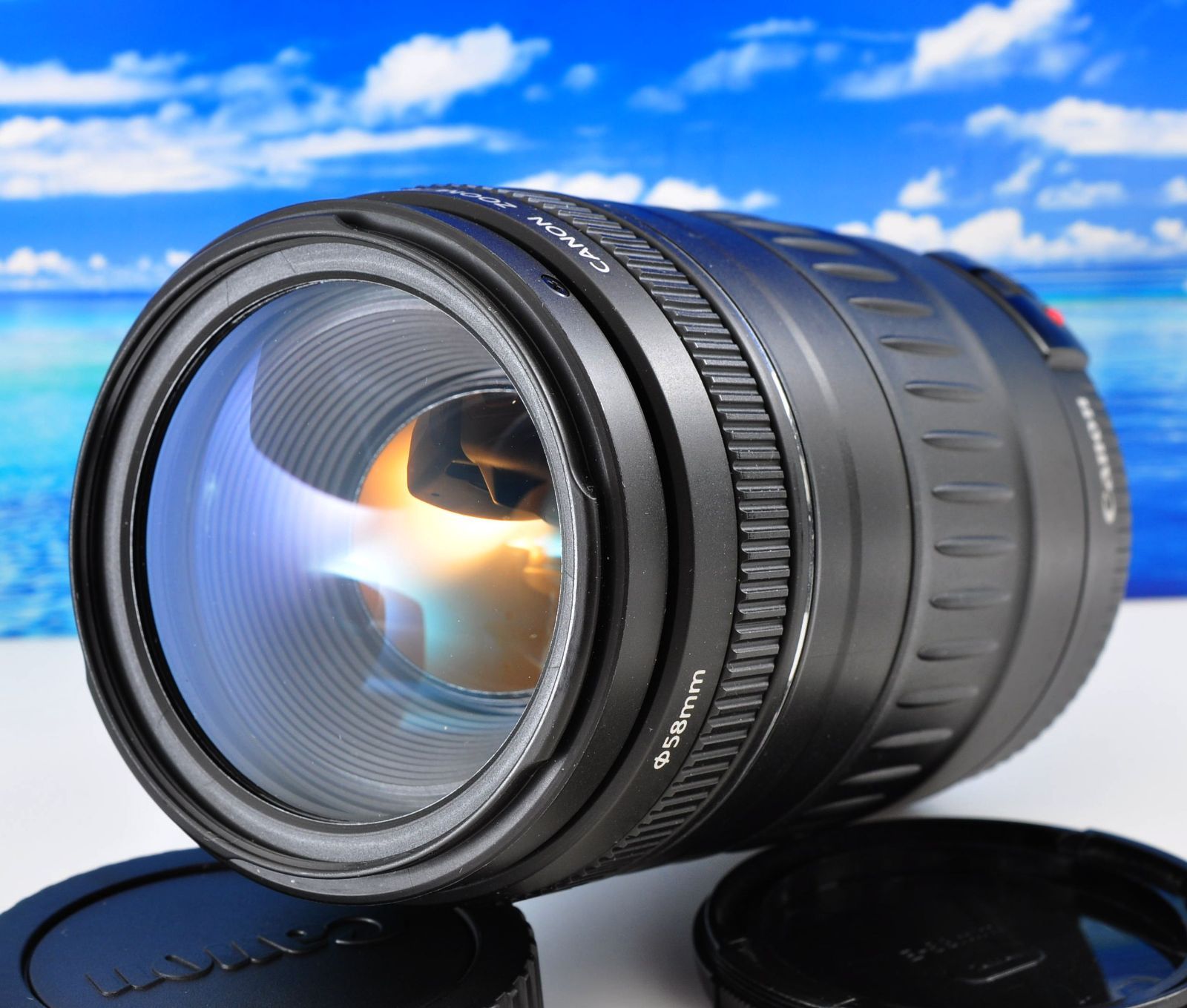 Canon 純正 EF90-300mm F4.5-5.6 フード キャップ付属 一眼レフ用望遠