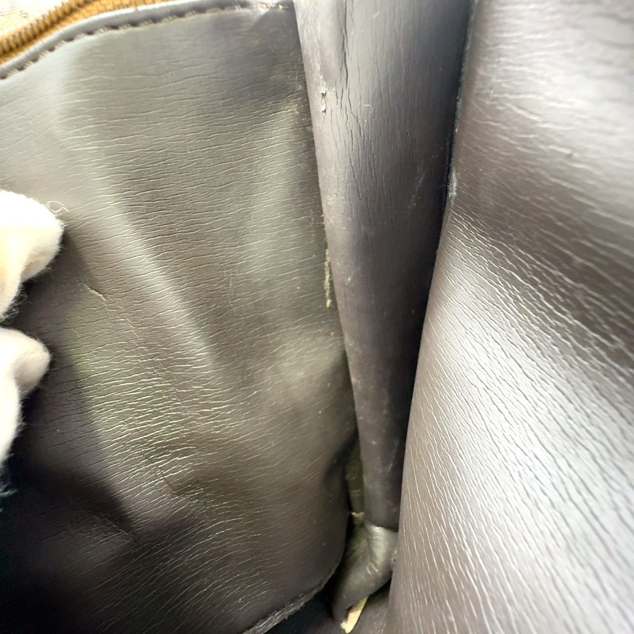 グッチ レザー×PVC