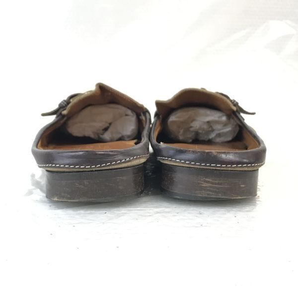 イタリア製★COACH/コーチ★スエードレザー/サボサンダル【7.5/メンズ25.5前後/茶/brown】スリッポン/ローファー/sandal/Shoes◆cQ-559 イタリア製☆COACH/コーチ☆スエードレザー/サボサンダル【7.5/メンズ