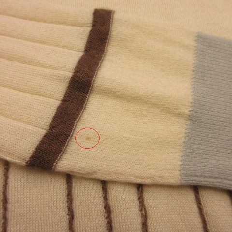 インポートロッサ ROSSA ニット セーター 長袖 シルク混 アイボリー 44