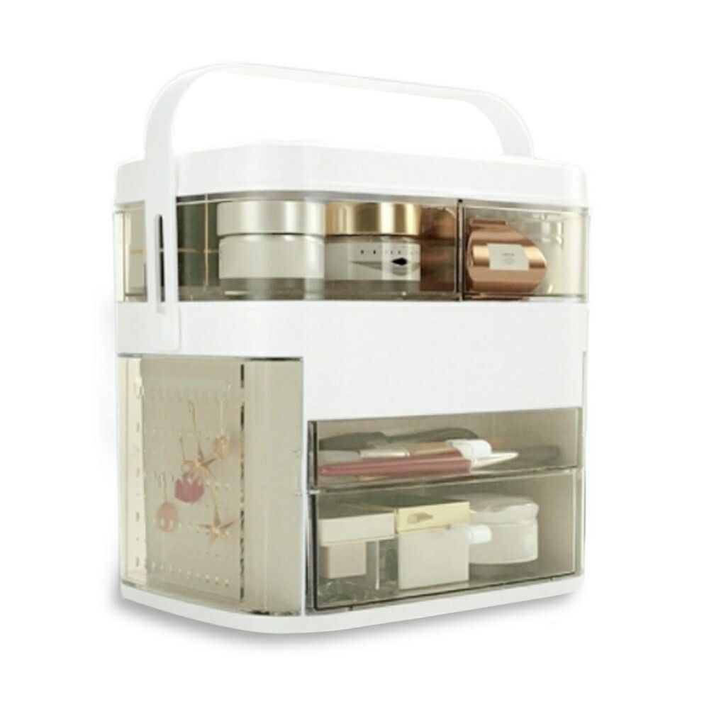 メイクボックス LED 大容量 ドレッサー コスメボックス 可愛い