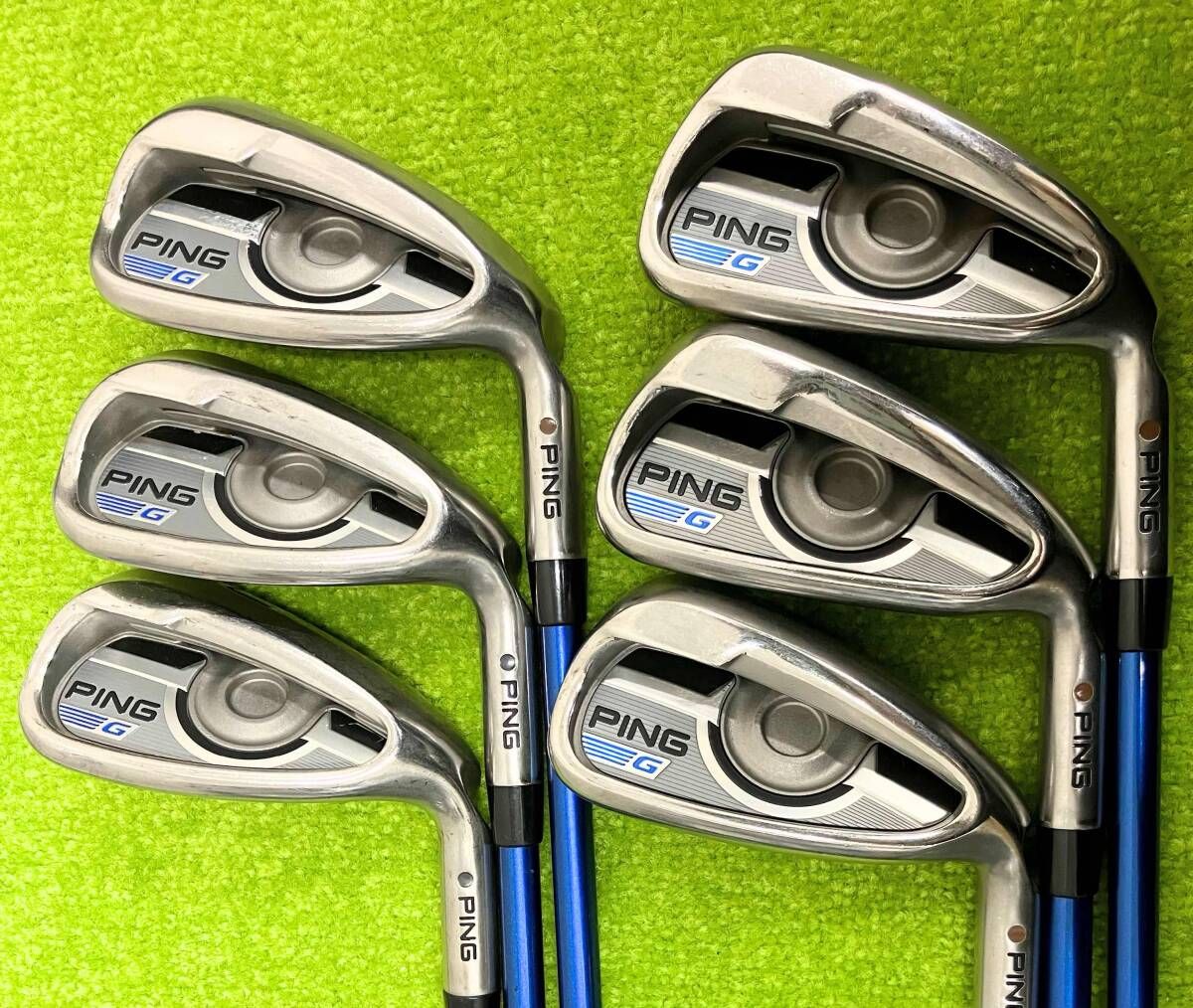 ピン G アイアンセット 6～9.W.U 6本セット PING CFS J 50 フレックスR