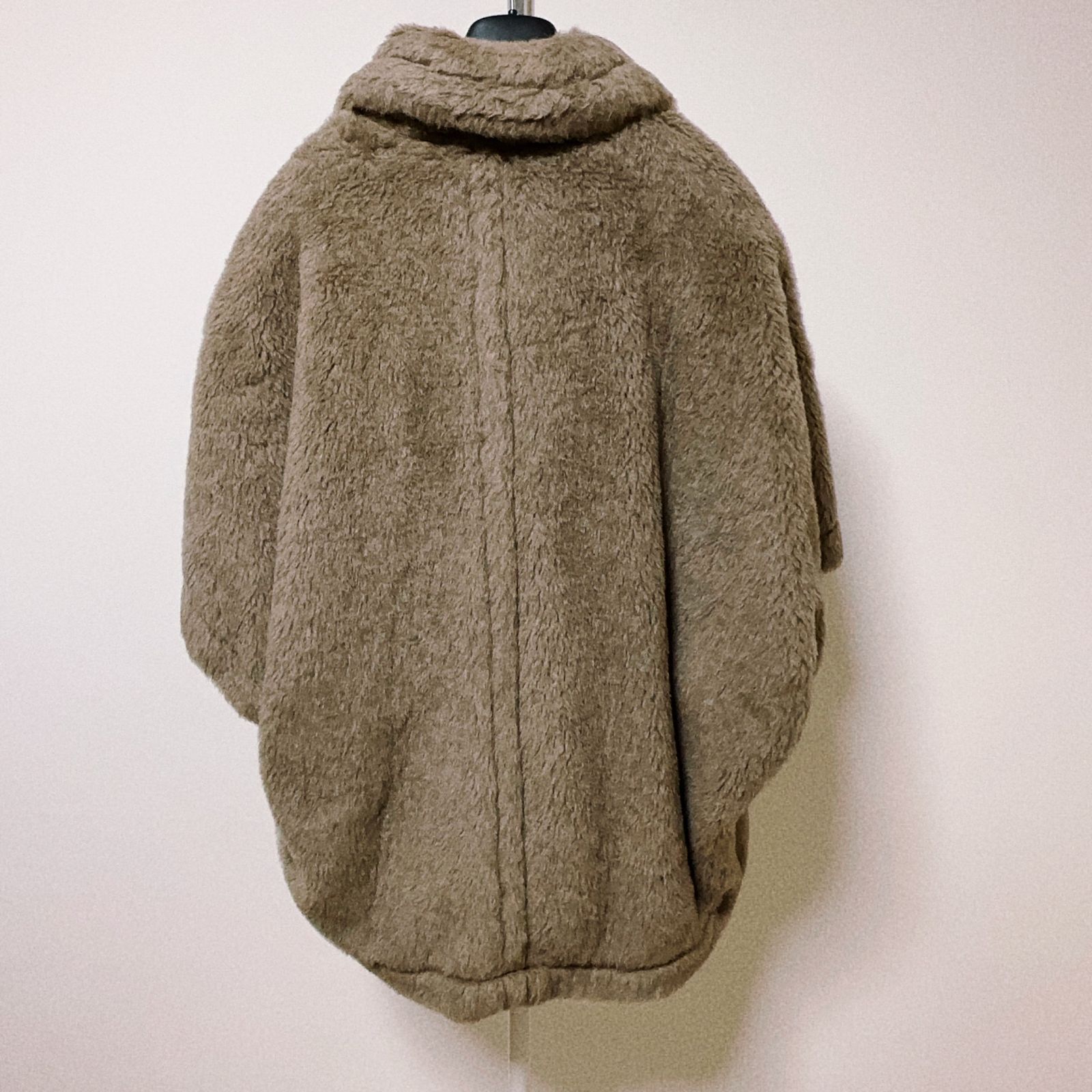 テディポンチョ ベアポンチョ MaxMara rnyroom21 息苦しく ボアコート