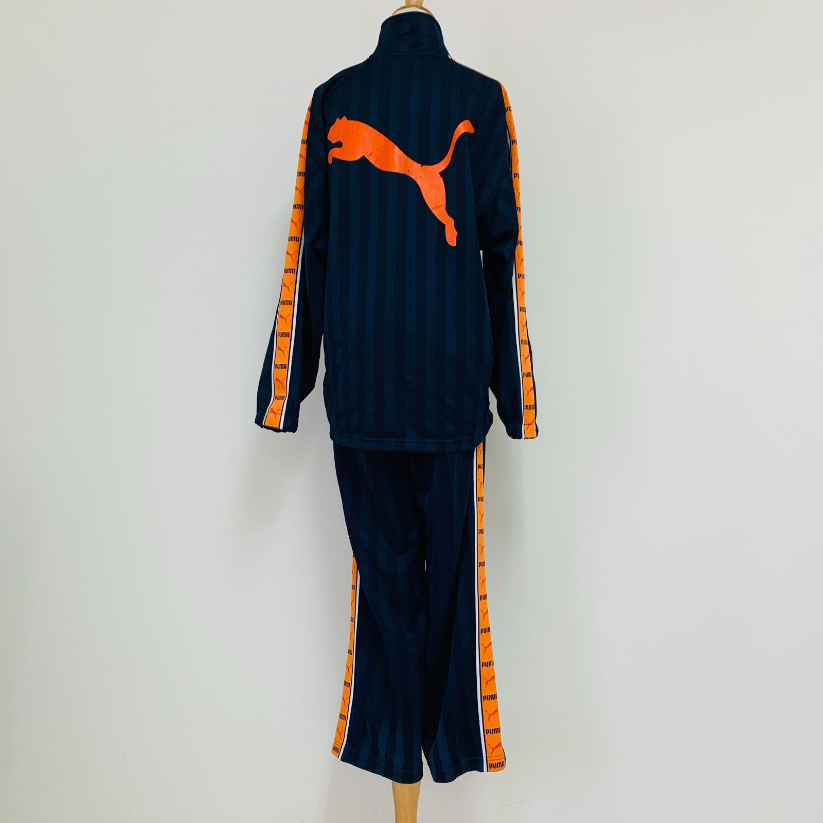 日本製 00s Y2K PUMA ジャージセットアップ プージャ ラバープリント