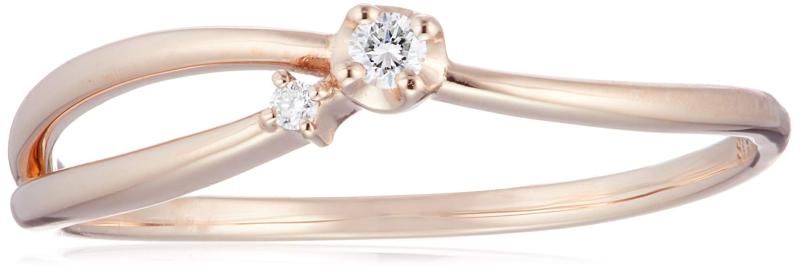 ヴイエー ヴァンドーム青山]K18PG ダイヤモンド 0.03ct ブリンク