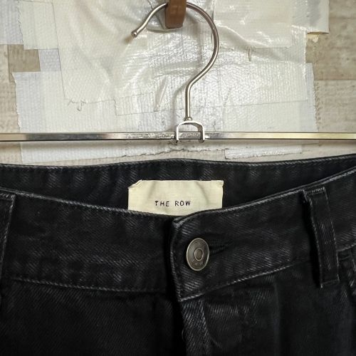 THE ROW ザロウ 413 W2352 CARLISLE JEANS デニムパンツ ブラック 