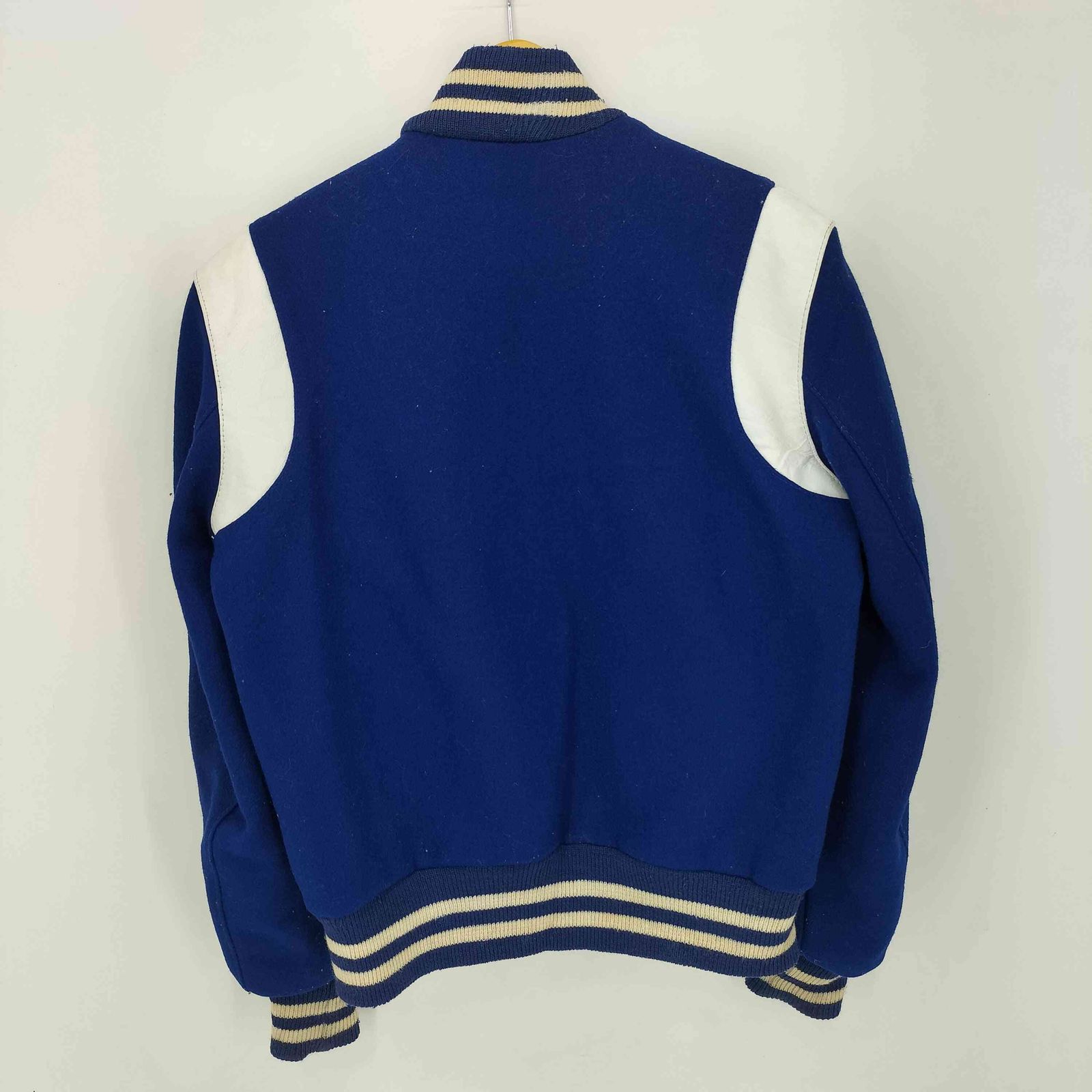 ディロング Delong 70S~80S レザー切替 ウールスタジャン メンズ