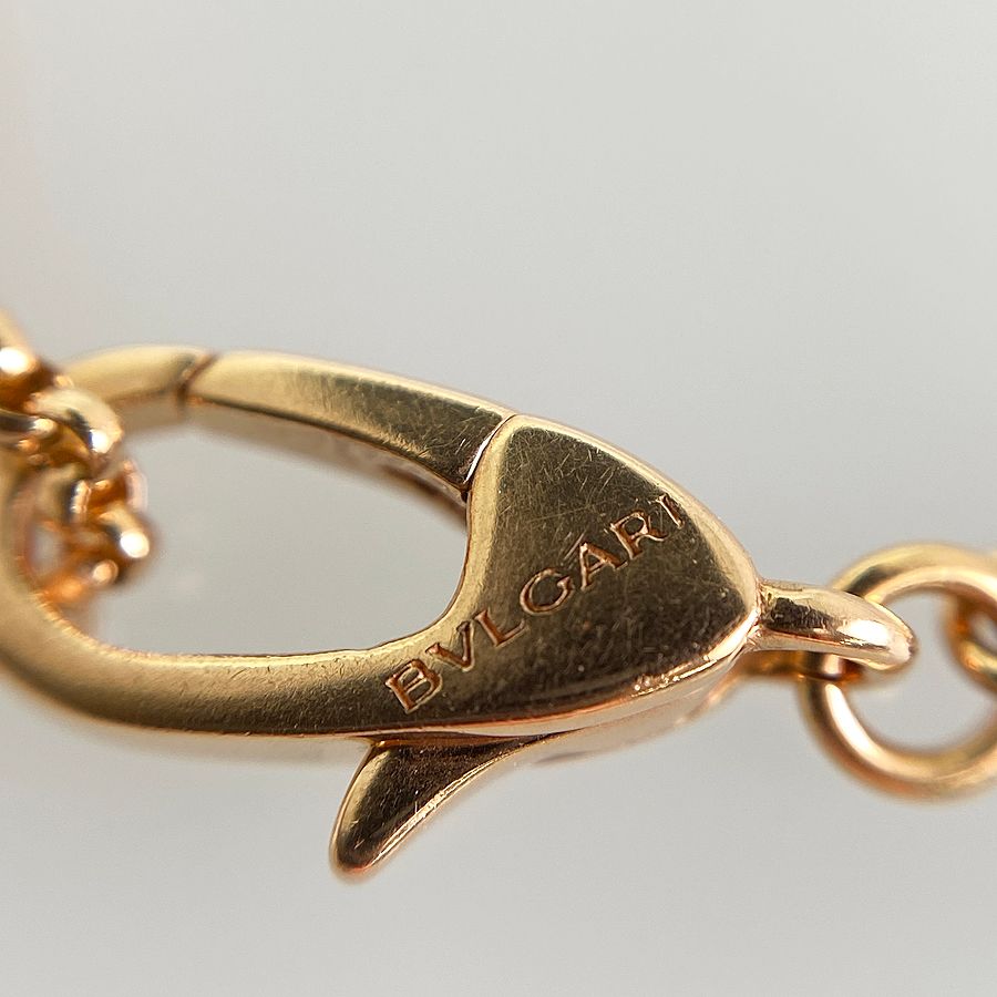 ブルガリ BVLGARI ビーゼロワン CL857876 K18PG ネックレス sss【中古  