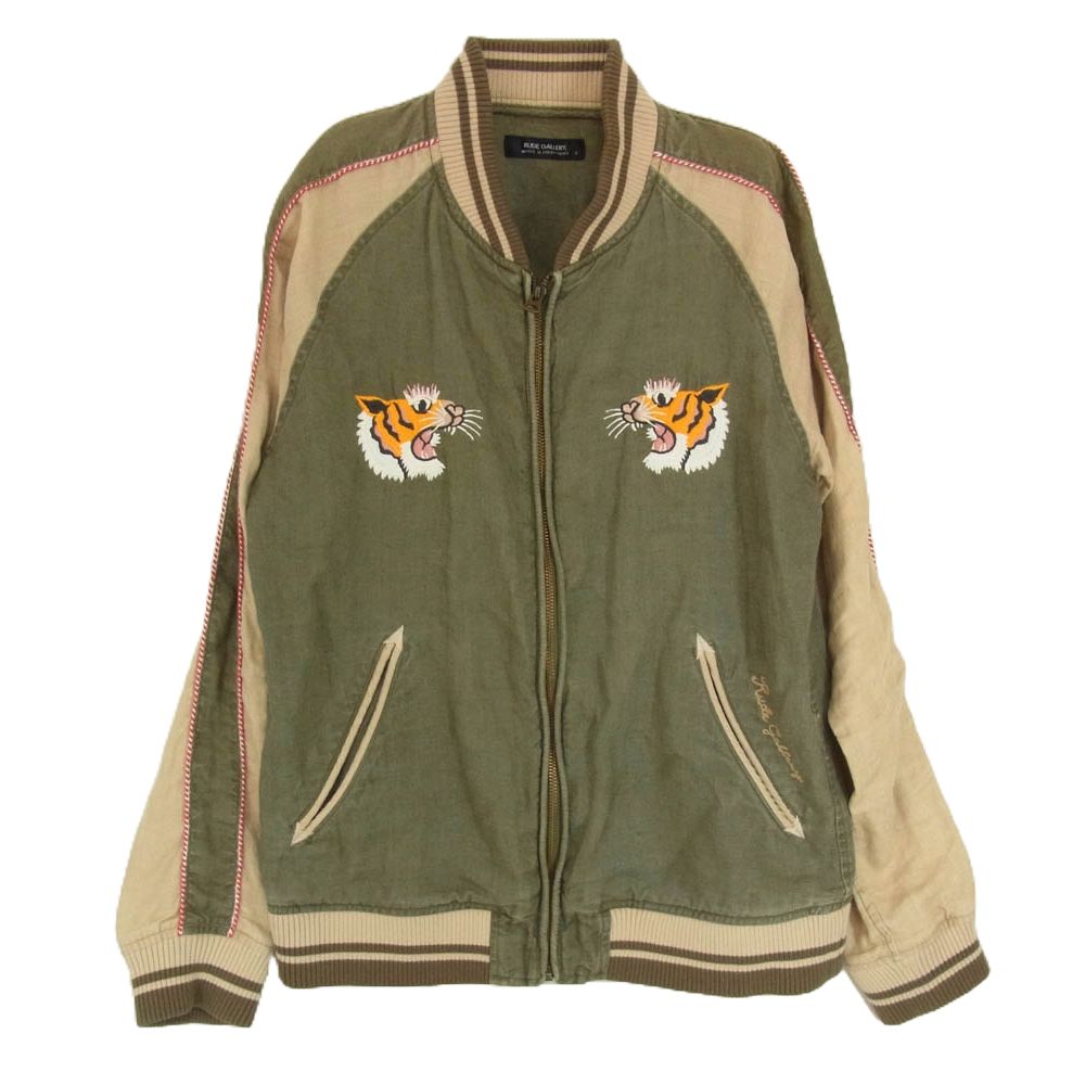 ルードギャラリー スカジャン RUDE GALLERY ルードギャラリー 66971 SOUVENIR JACKET LINEN