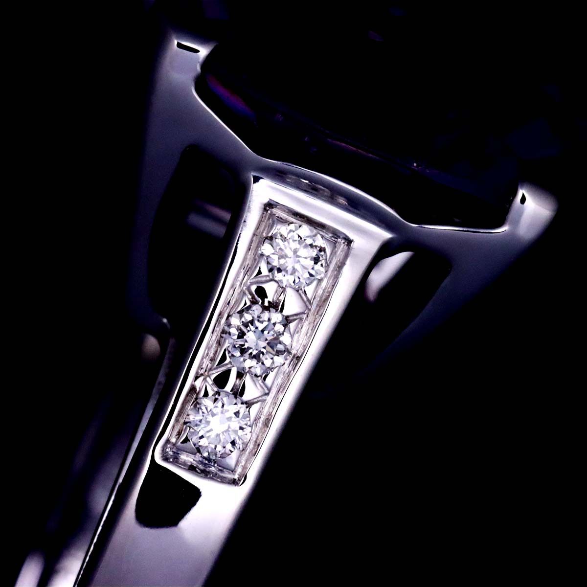 モーブッサン MAUBOUSSIN ホワイトゴールド リング 12号 楽天