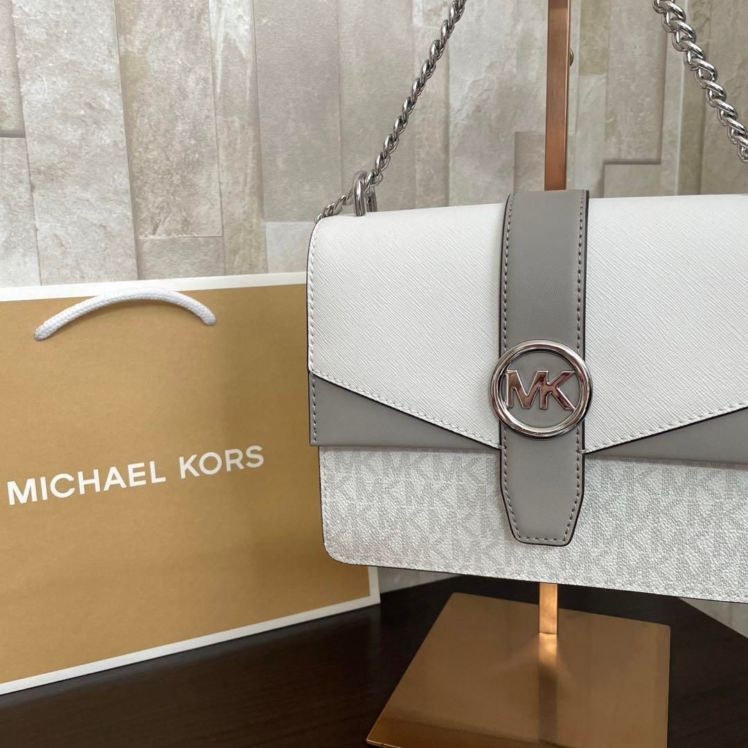 早い者勝ち！訳あり新品 MICHAEL KORS ショルダーバッグ ネイビー 早い